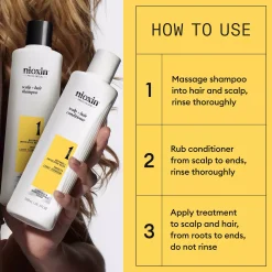 NioxinSystem 1 Loyalty Kit for Thinning Hair