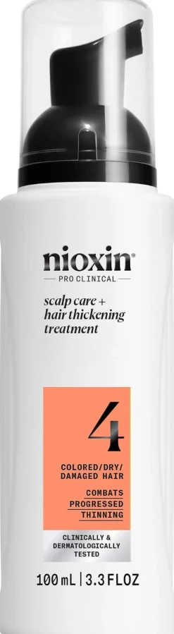 NioxinSystem 4 Scalp Treatment for Colored Thinning Hair 100 ml