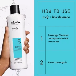 NioxinSystem 3 Shampoo for Colored Thinning Hair 1000 ml