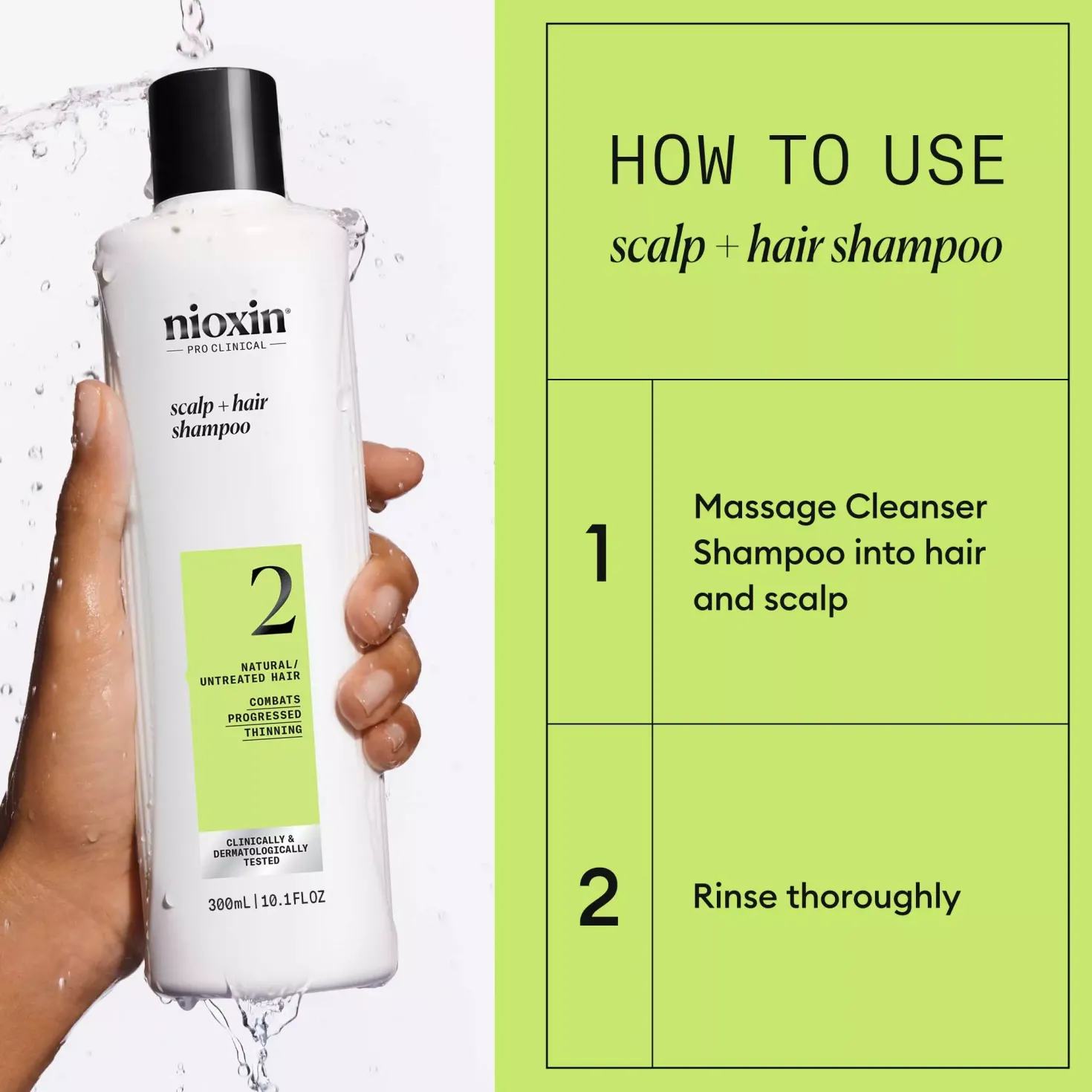 NioxinSystem 2 Shampoo for Thinning Hair 300 ml