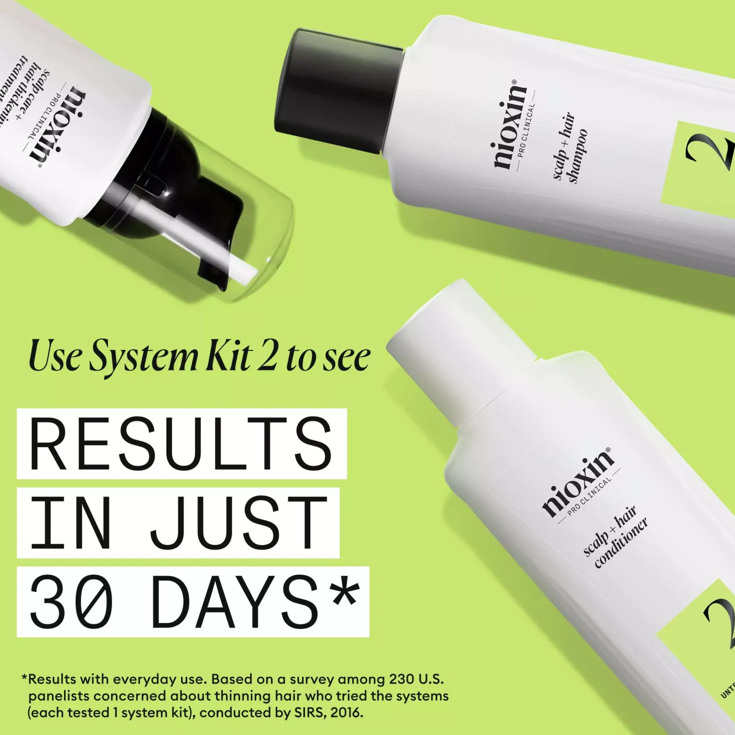 NioxinSystem 2 Shampoo for Thinning Hair 300 ml