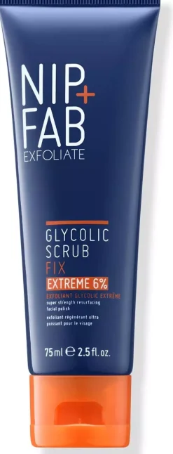 NIP+FABExfoliate Glycolic Scrub Fix Extreme 6% 75 ml