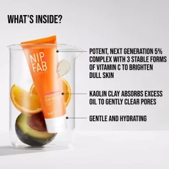 NIP+FABVitamin C Fix Vitamin C Fix Clay Mask 3% 75 ml