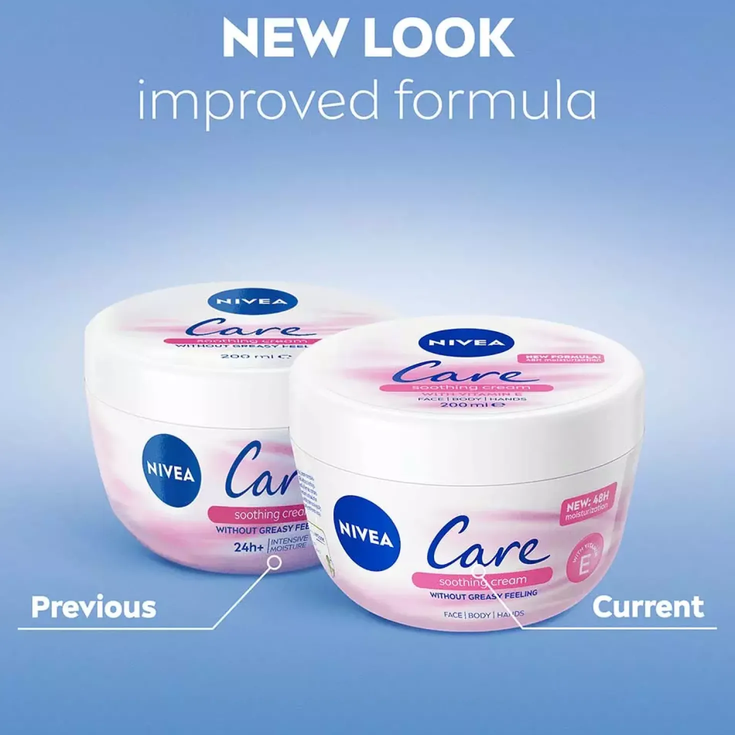 NIVEA Care Soothing Cream 200 ml