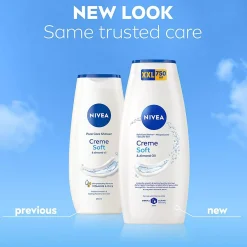 NIVEA Creme Soft & Almond Oil Shower 750 ml