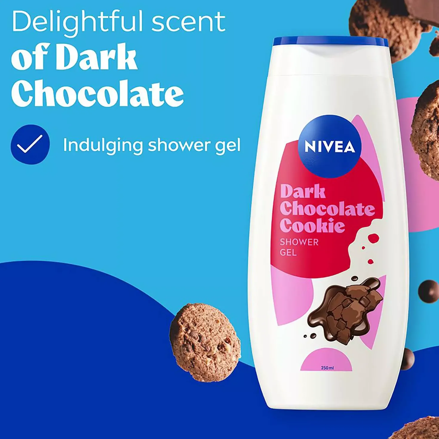 NIVEA Dark Chocolate Shower Gel 250 ml