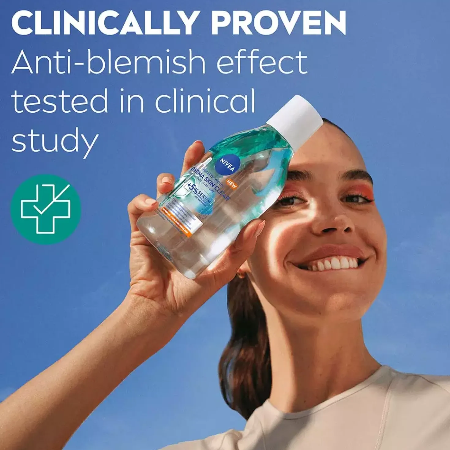 NIVEADerma Skin Clear Micellar Water +5% serum 400 ml