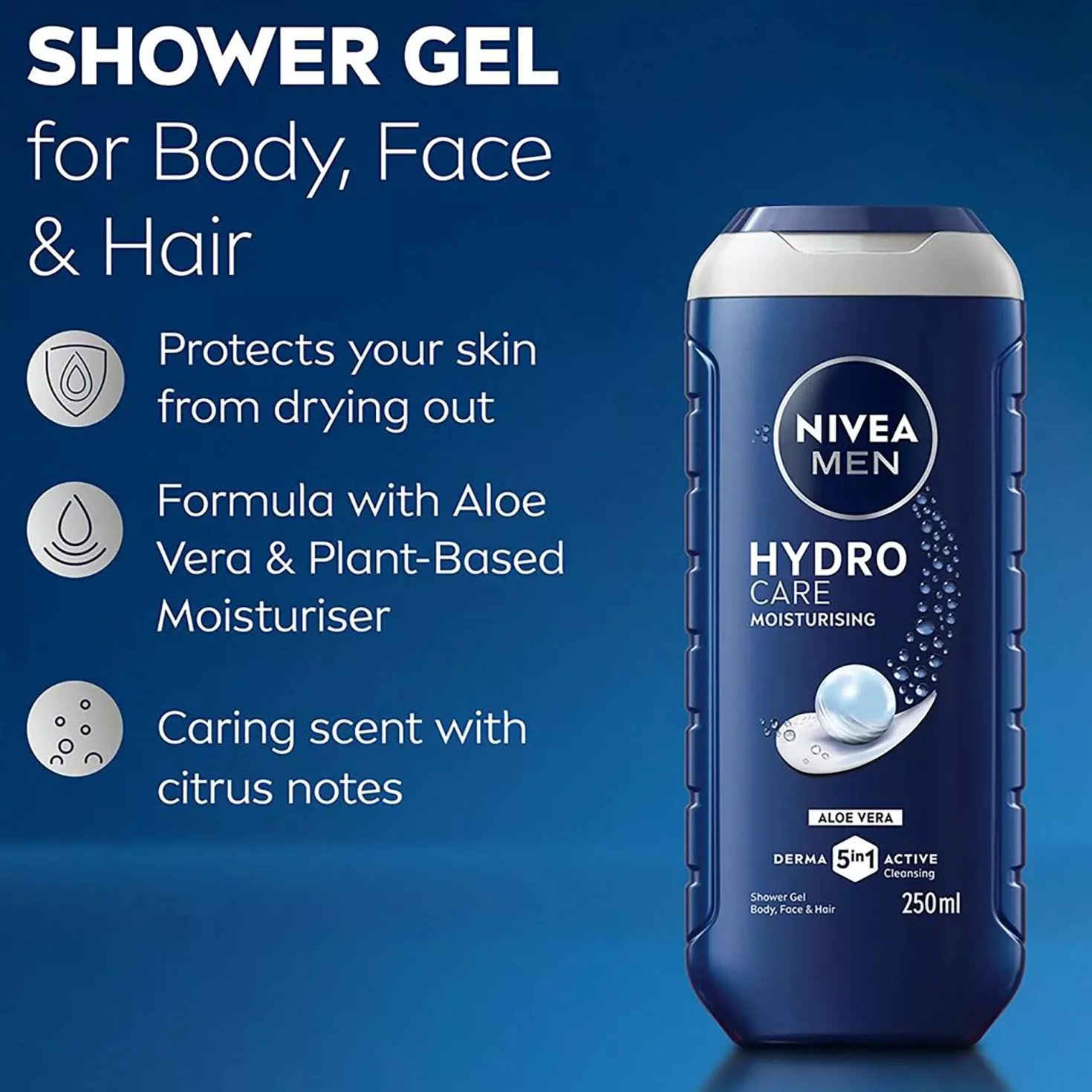 NIVEA Hydrocare Moisturising Shower Gel