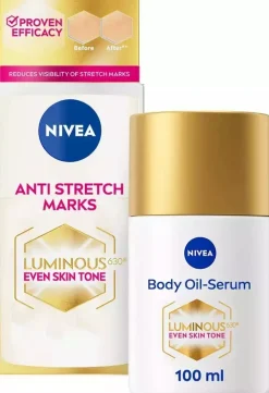 NIVEALuminous630 Anti Stretch Mark Body Oil-Serum 100 ml
