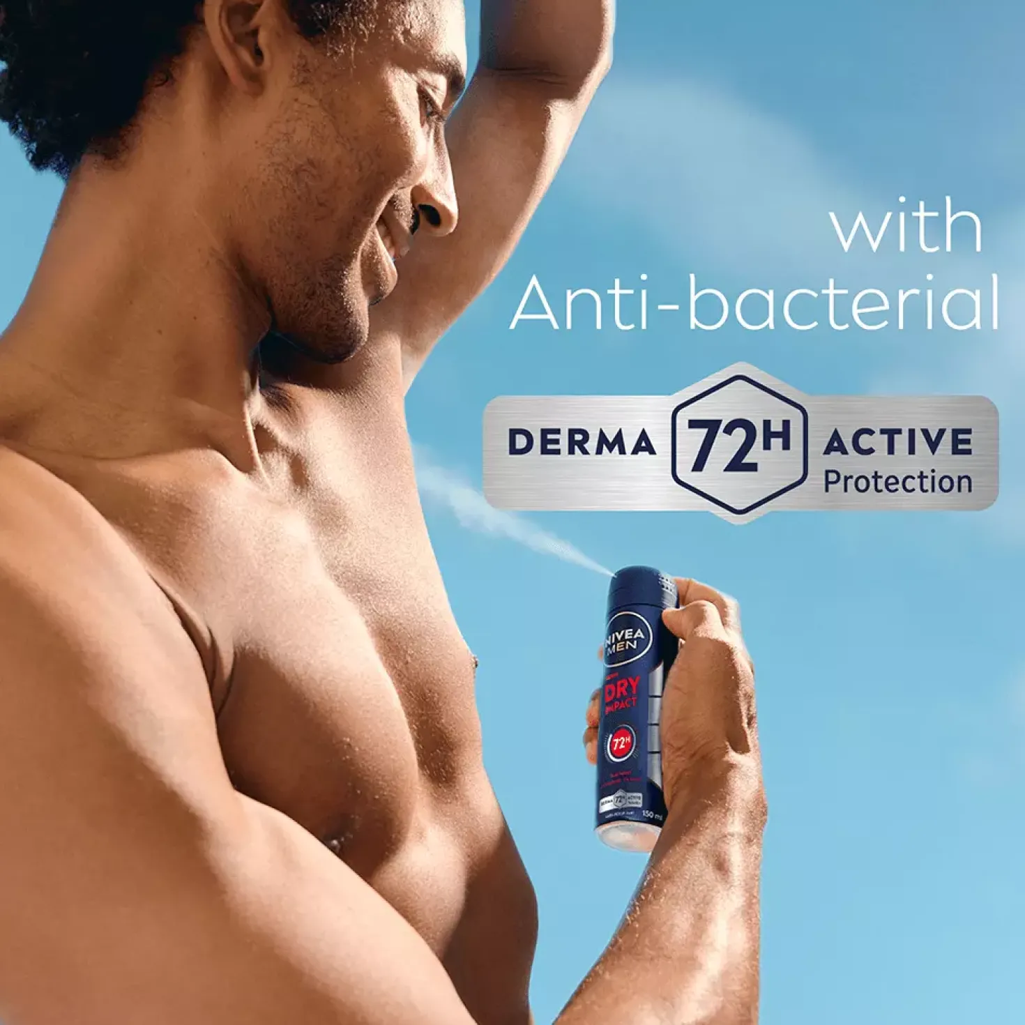 NIVEAMEN Antiperspirant Deo Spray Dry Impact 150 ml