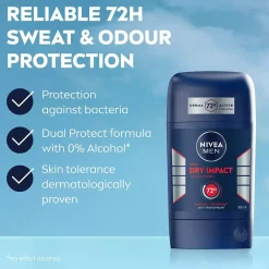 NIVEAMEN Antiperspirant Deo Dry Impact Stick 50 ml