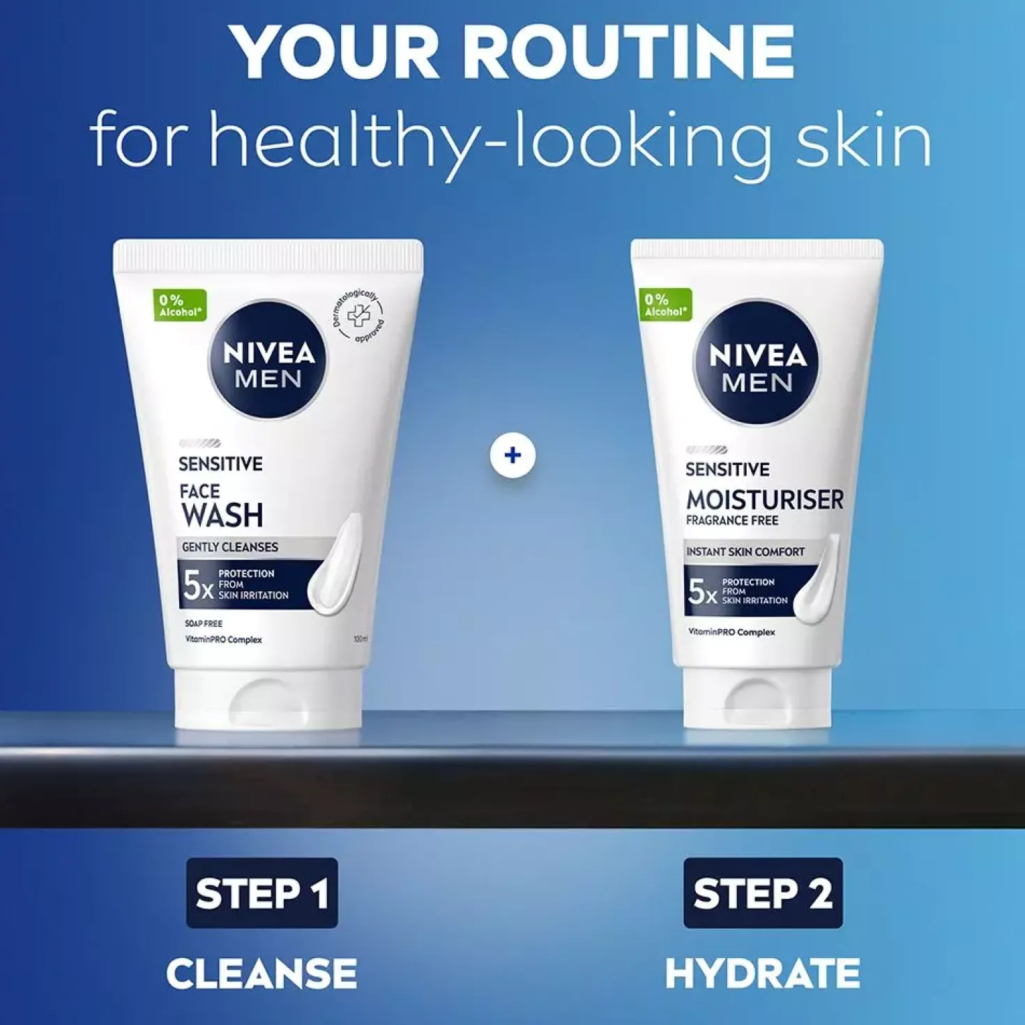 NIVEAMEN Sensitive Face Wash 100 ml