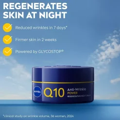 NIVEAQ10 Anti-Wrinkle Power Regenerating Night Cream 50 ml
