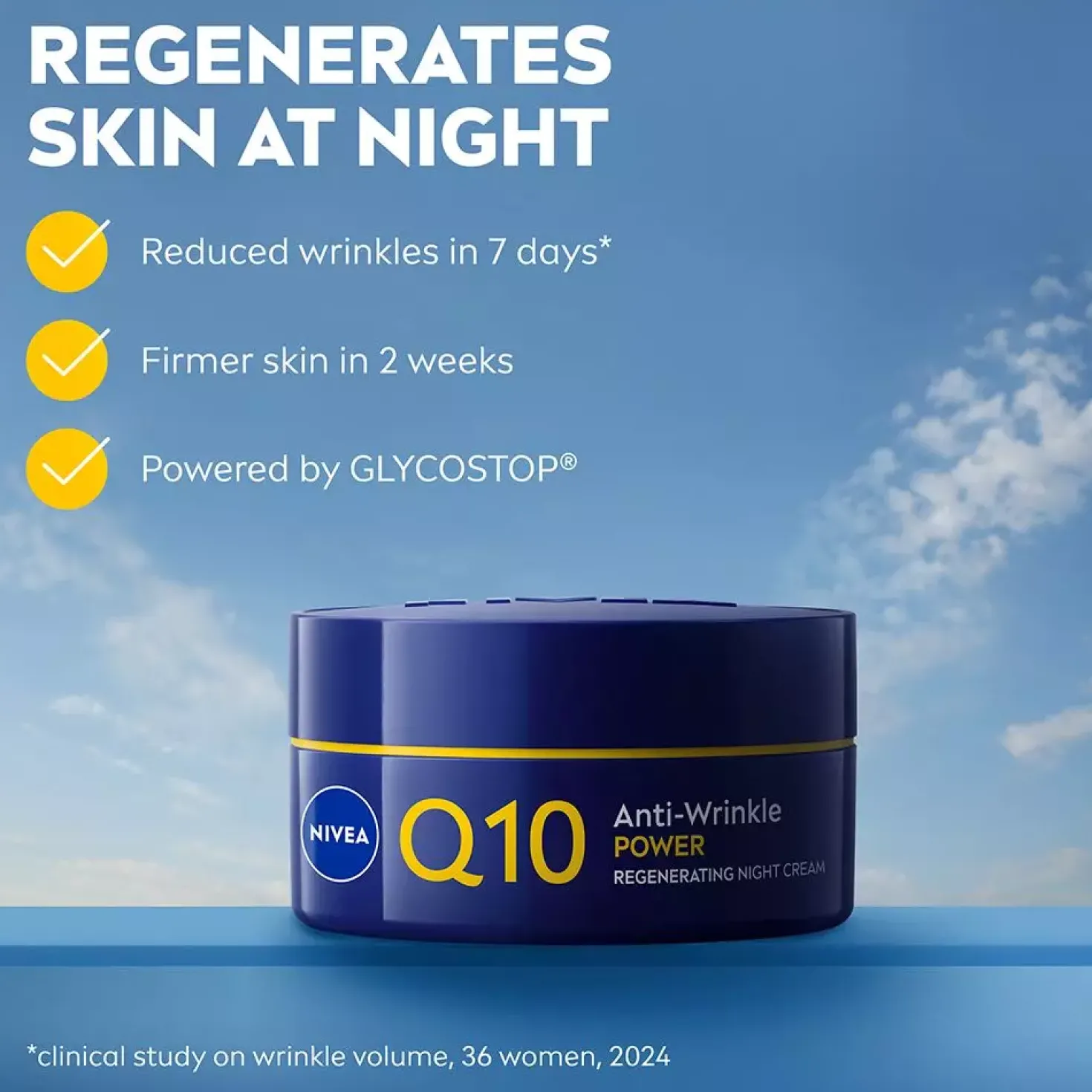 NIVEAQ10 Anti-Wrinkle Power Regenerating Night Cream 50 ml