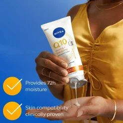 NIVEAQ10 Body Serum Lotion Firming Energizing 200 ml