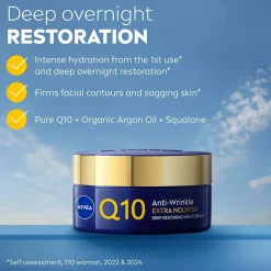 NIVEAQ10 Extra Nourish Night Cream 50 ml