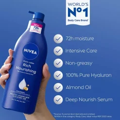 NIVEA Rich Nourishing Body Lotion Pump 400 ml