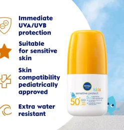 NIVEASUN Kids Sensitive Protect Sun Trigger Spray SPF 50+ 250 ml