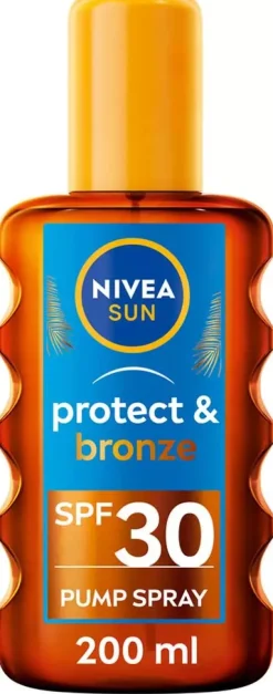 NIVEASUN Protect & Bronze Oil Spray SPF30 200 ml