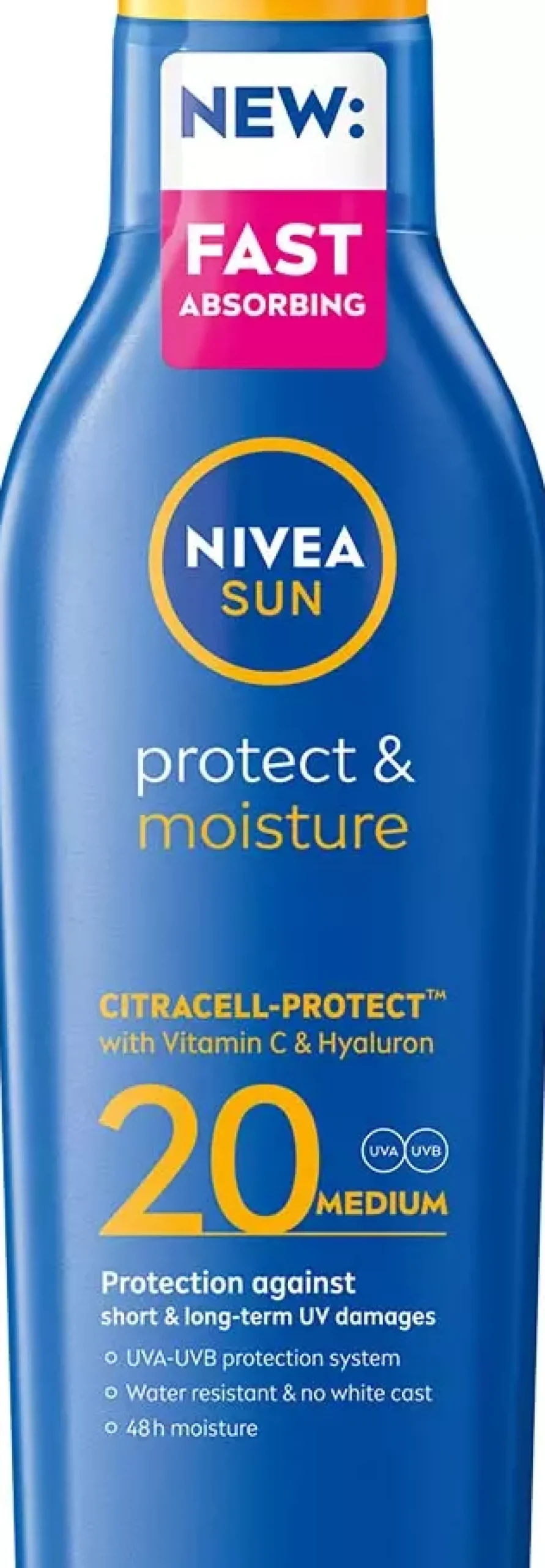 NIVEASUN Protect & Moisture Sun Lotion SPF20 200 ml