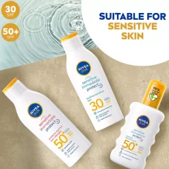 NIVEASUN Sensitive Immediate Protect Sun-Allergy Lotion SPF50+ 200 ml