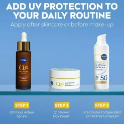 NIVEASUN UV Face specialist 2in1 Primer Daily UV Serum SPF 50 + 30 ml