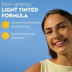 NIVEASUN UV Face Specialist Ultra Light Daily Fluid, Light Tinted SPF 50+ 40 ml