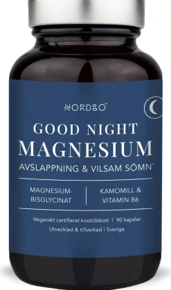 Nordbo Good Night Magnesium 90 kap