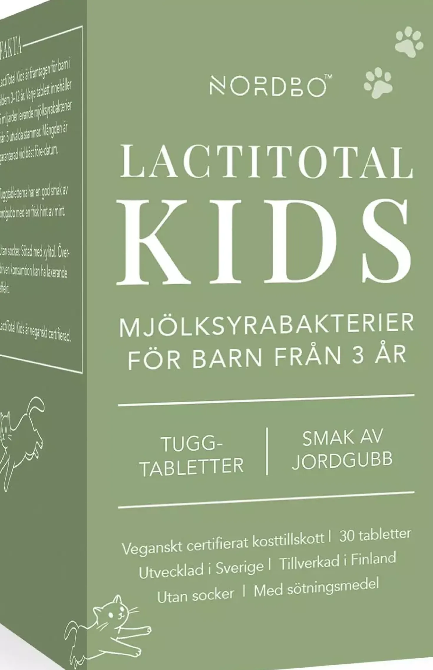 Nordbo LactiTotal Kids 30 stk