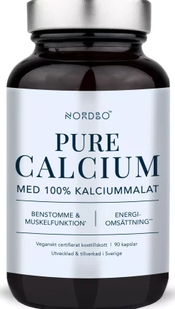 Nordbo Pure Calcium, 90 kap 90 stk