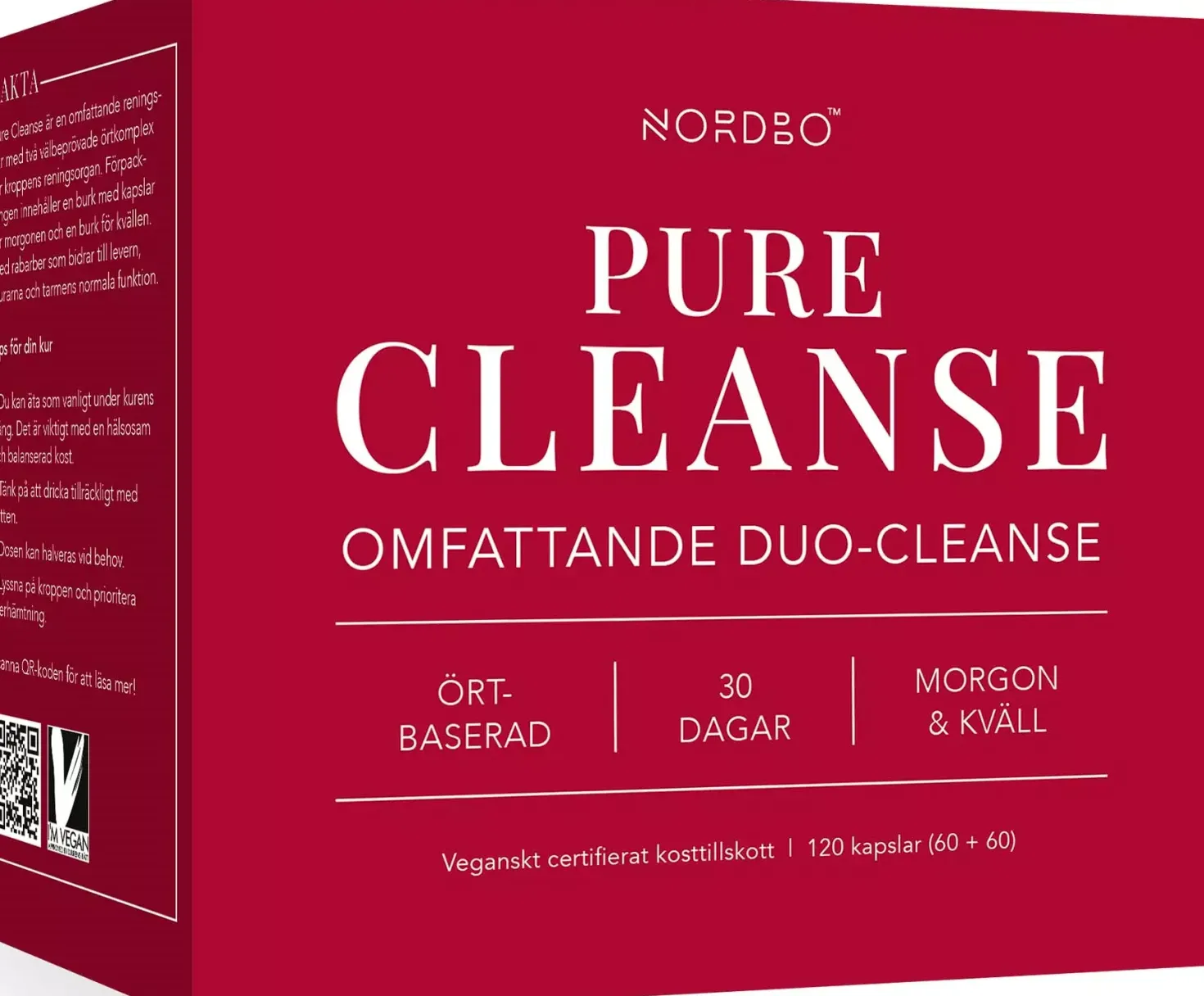 Nordbo Pure Cleanse 120 kap