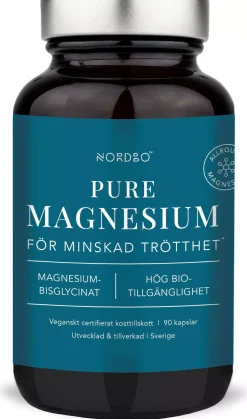 Nordbo Pure Magnesium 90 kap 90 stk