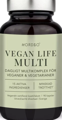 Nordbo Vegan Life Multi 90 stk