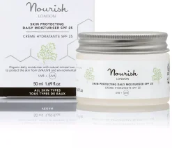 Nourish London Skin Protecting Daily Moisturiser SPF25 50 ml