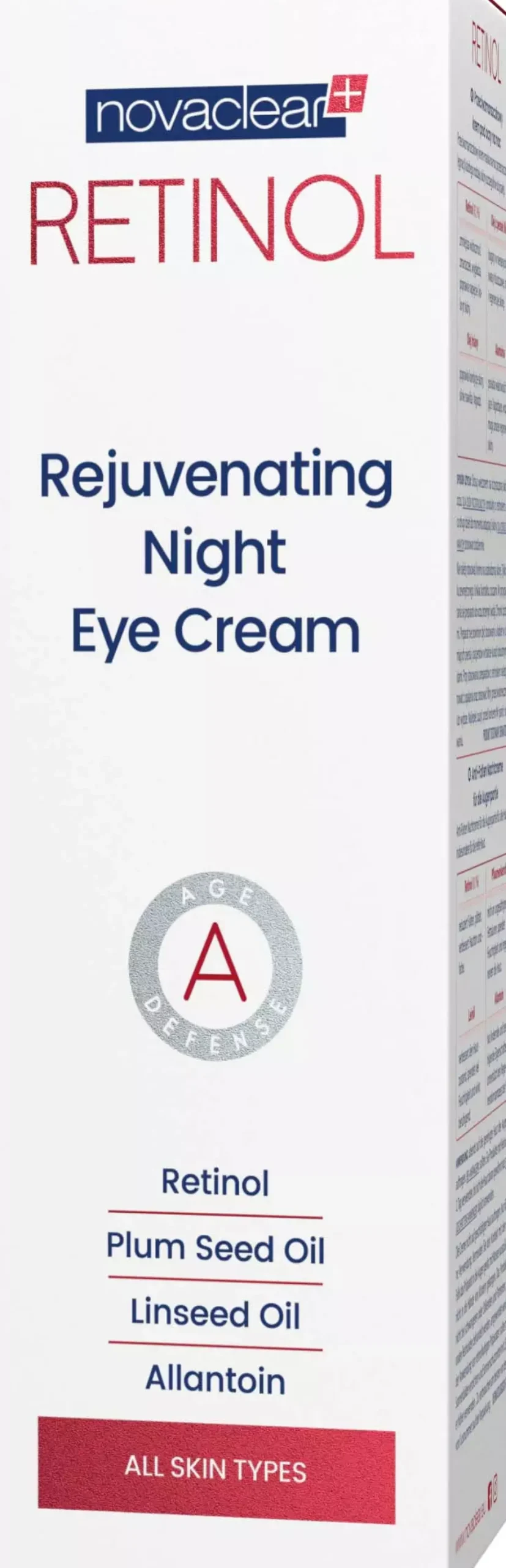 Novaclear Retinol Rejuvenating Night Eye Cream 15 ml