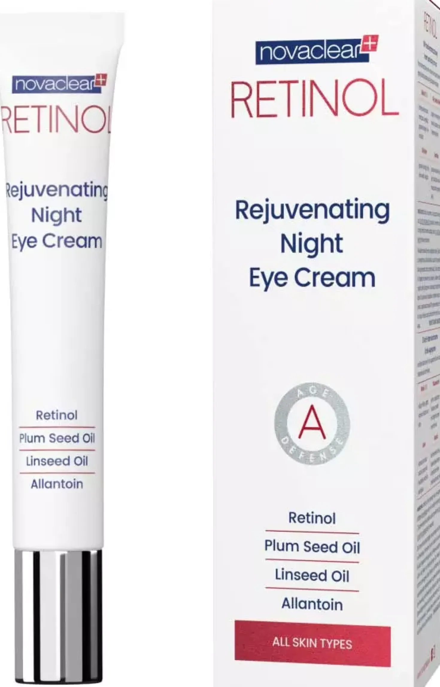 Novaclear Retinol Rejuvenating Night Eye Cream 15 ml