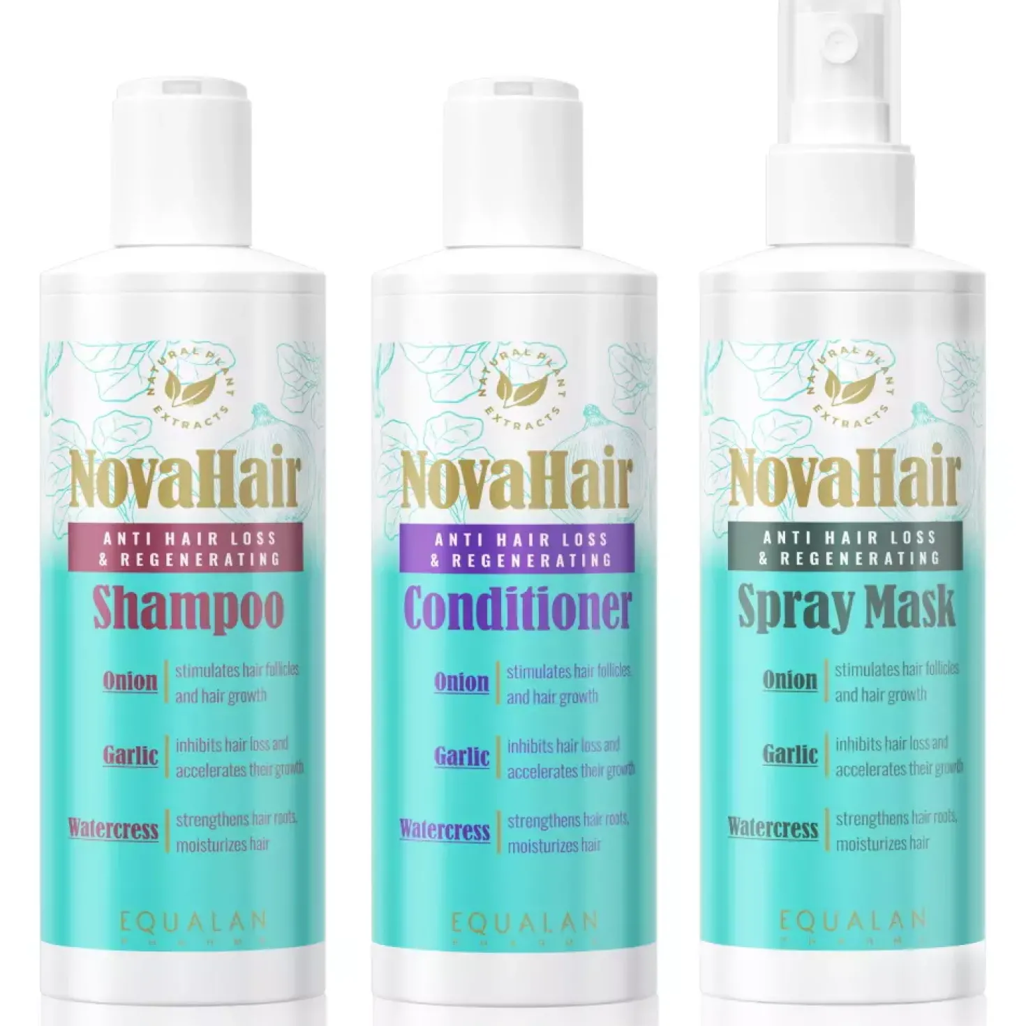 NovaHair Anti Hair Loss & Regenerating Set