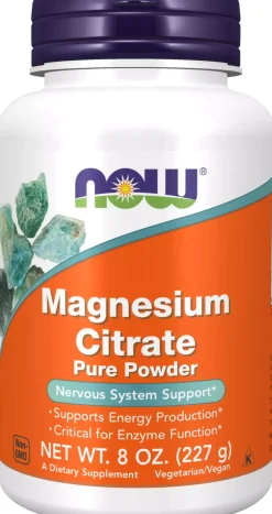 NOW Magnesium Citrate Powder 227 g