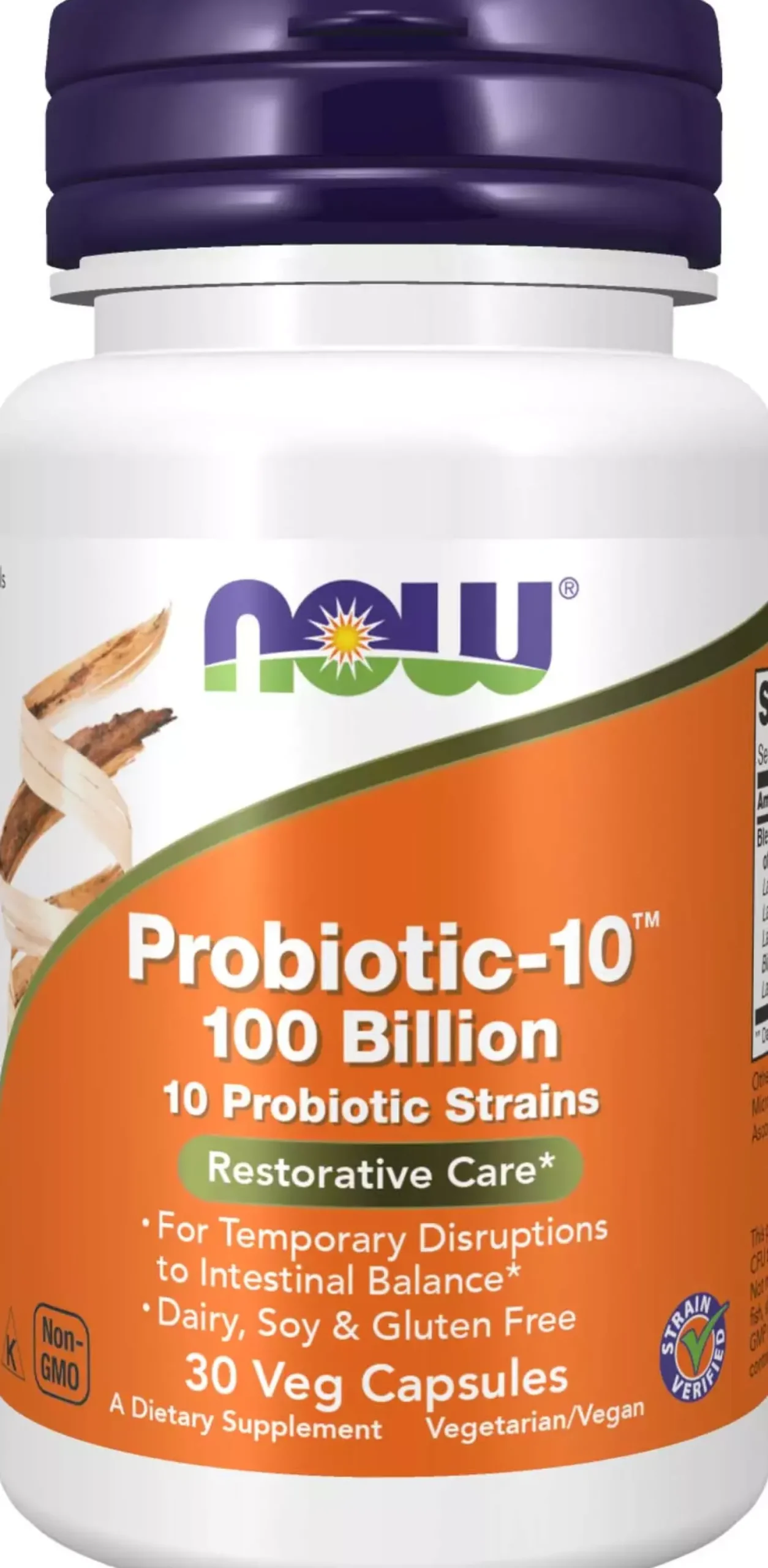 NOW Probiotic-10 100 Billion 30 stk