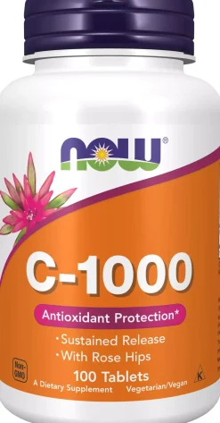NOW Vitamin C-1000 Sustained Release 100 stk