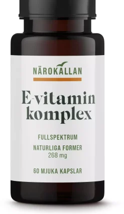 Närokällan E-vitaminkomplex 400IE 60 stk