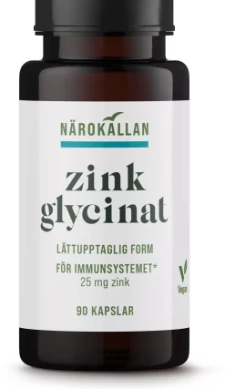 Närokällan Zinkglycinat 90 stk