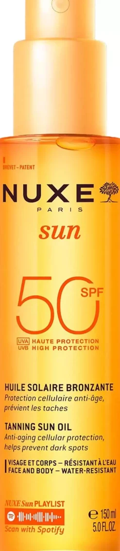 NuxeSun Tanning Sun Oil SPF50 150 ml