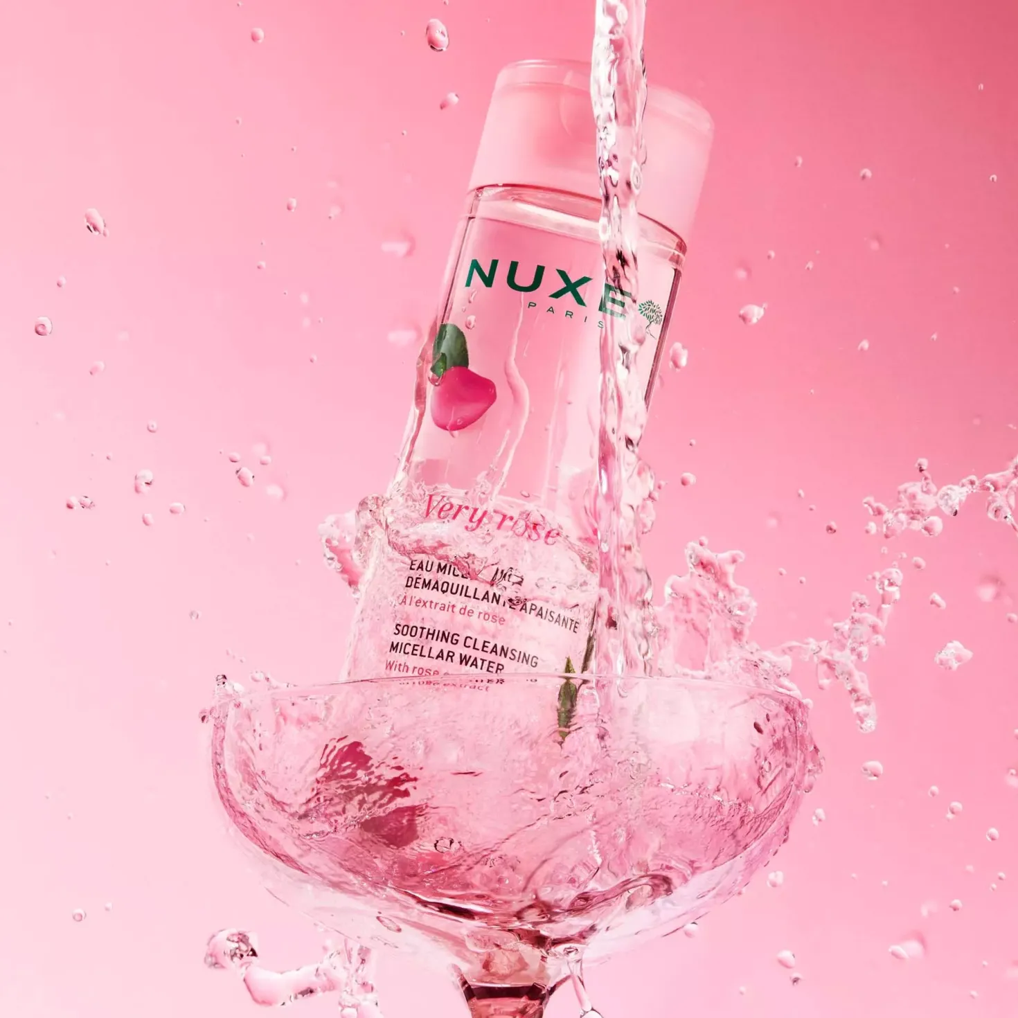 NuxeVery rose Soothing Cleansing Micellar Water 400 ml