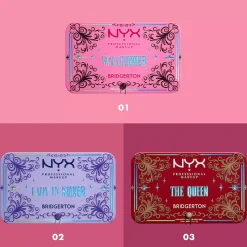 NYX PROFESSIONAL MAKEUP Bridgerton Royal Blush Palette 3 The Queen