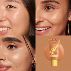 NYX PROFESSIONAL MAKEUP Buttermelt Glaze Skin Tint 03 Cashew Butta