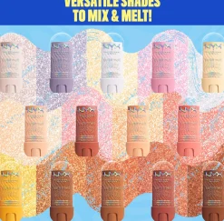 NYX PROFESSIONAL MAKEUP Buttermelt Glaze Highlighter Stix 01 Big Melt Energy