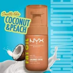 NYX PROFESSIONAL MAKEUP Fat Oil Body Oil Coconut Cutie