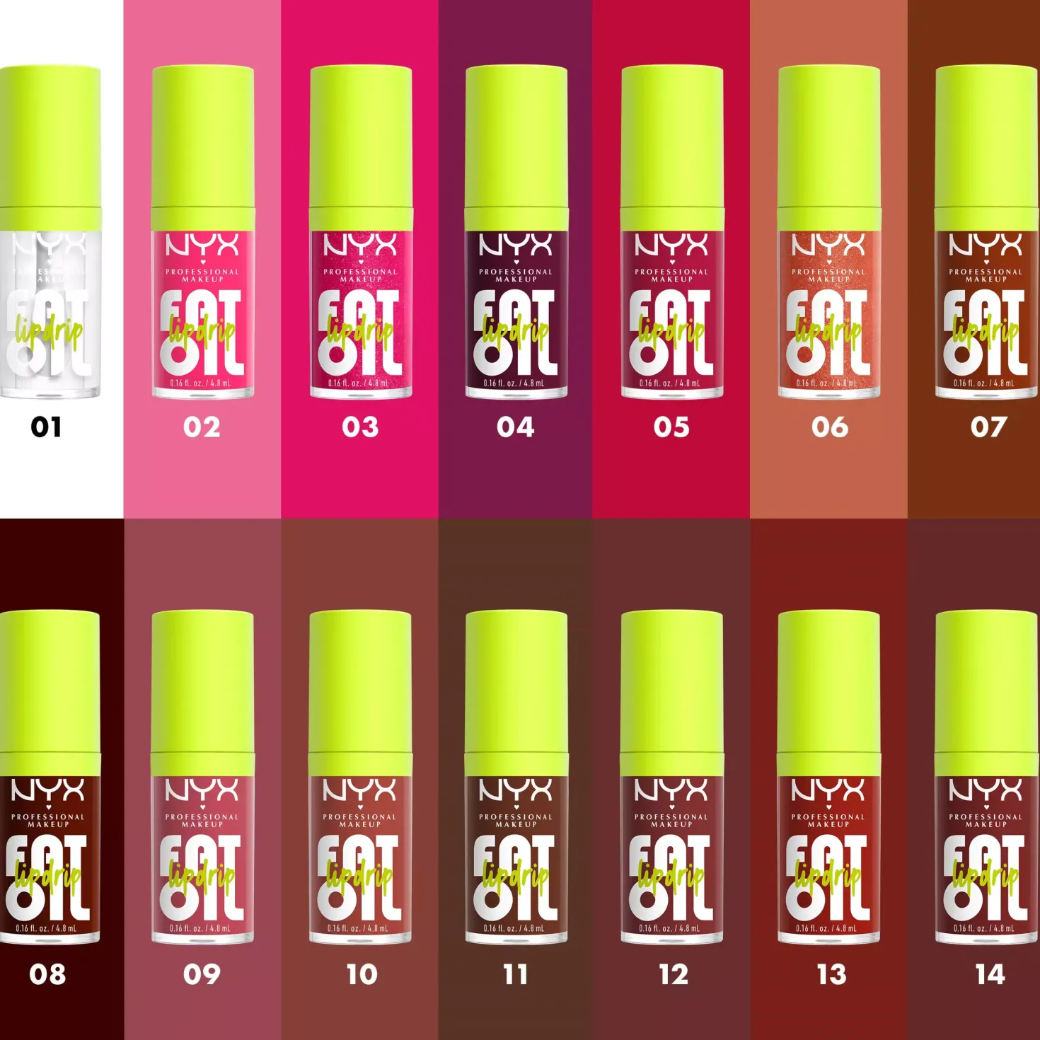 NYX PROFESSIONAL MAKEUP Fat Oil Lip Drip Lip Gloss 09 Chilli