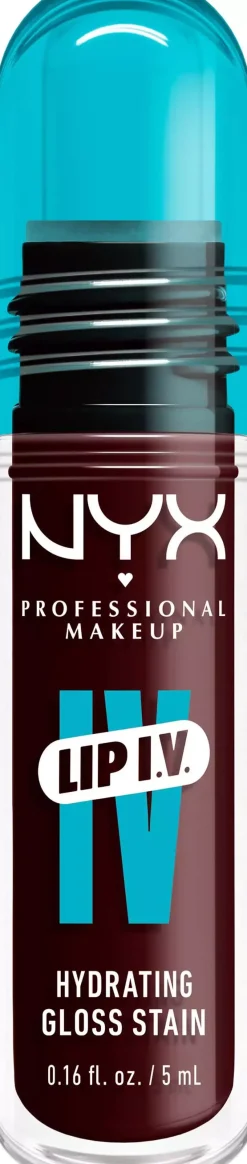 NYX PROFESSIONAL MAKEUP Lip I.V. Hydrating Gloss Stain Lip Gloss 02 Hydra-Honey